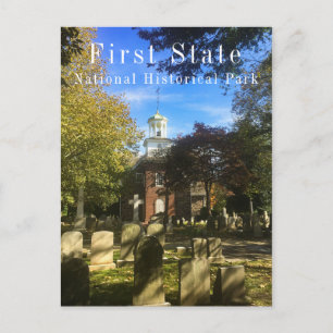 Old Swedes Church and Churchyard, First State NHP Postcard