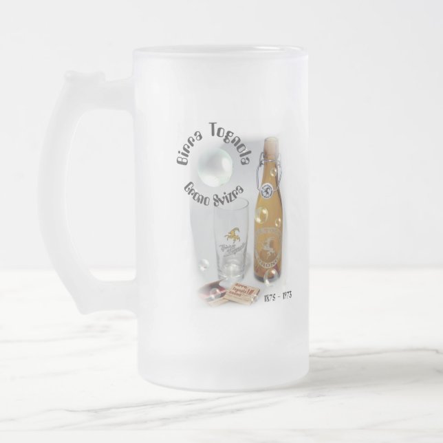 Old Swiss Beer Brewery Mug (Left)
