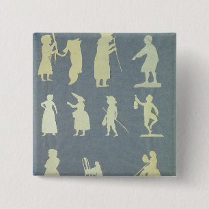Old Tales 15 Cm Square Badge