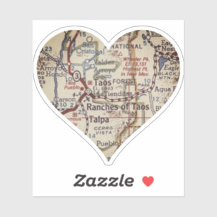 Old Taos New Mexico Map