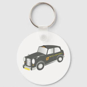 Old Taxi Key Ring