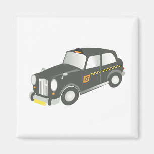 Old Taxi Magnet