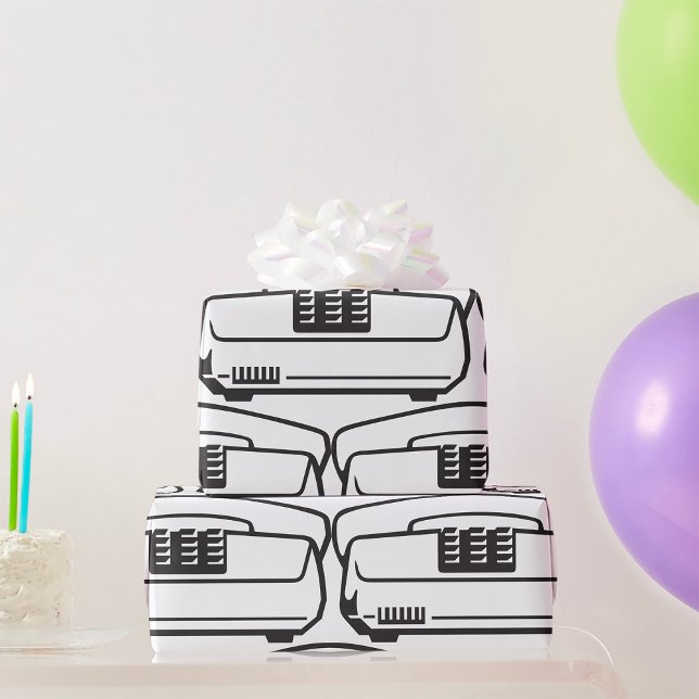 Old Telephone Symbol Wrapping Paper (Creator Uploaded)