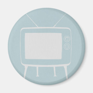 Old Television Magnet