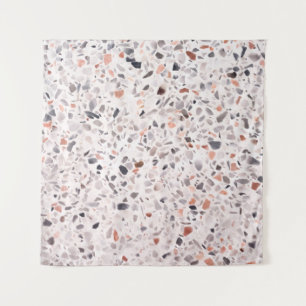 Old terrazzo texture, hamper pattern. tapestry