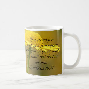 Old Testament Bible Scripture Quote – Leviticus 19 Coffee Mug