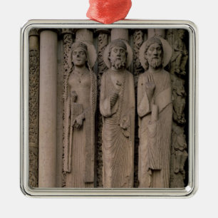 Old Testament figures, from the north embrasures o Metal Tree Decoration