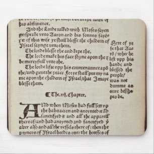 Old Testament text page Mouse Mat