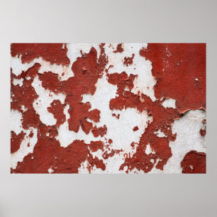 Old texture background cracked concrete vintage wa poster