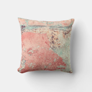 Old textured concrete wall with natural defects. S Cushion