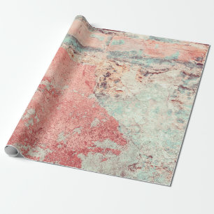 Old textured concrete wall with natural defects. S Wrapping Paper