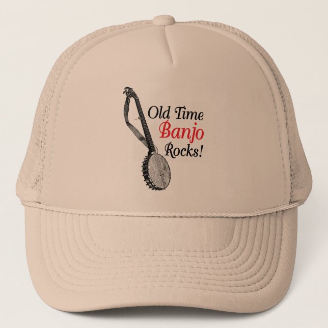 Old Time Banjo Truckers Hat (Front)
