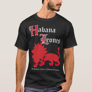 Old Time Cuban Habana Cuba Leones Baseball basebal T-Shirt