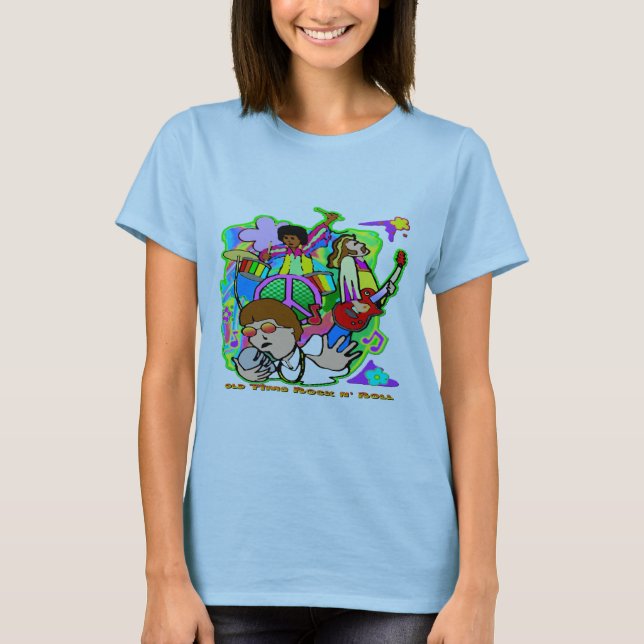 Old Time Rock N' Roll T-Shirt (Front)