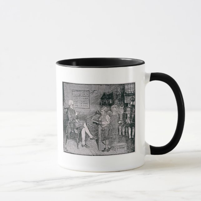 Old-Time School in Pennsylvania Mug (Right)
