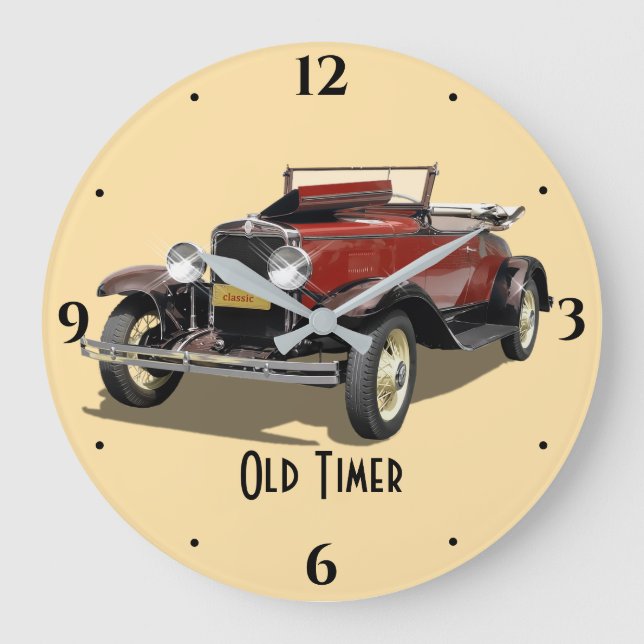Old Timer Car Clock (Front)