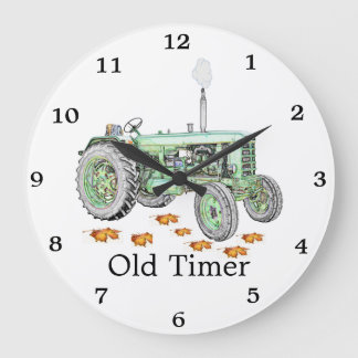 Old Timer Tractor Clock