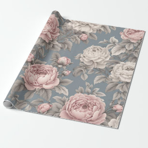 Old Timey Floral Wrapping Paper
