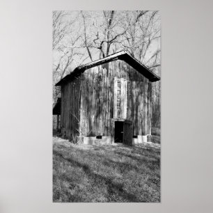 Old Tobacco Barn Poster