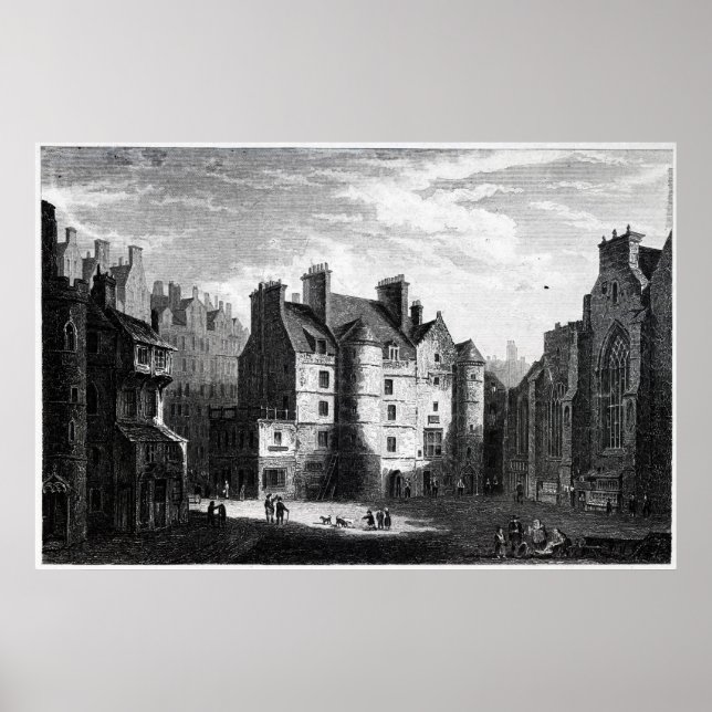 Old Tolbooth, Edinburgh Poster (Front)