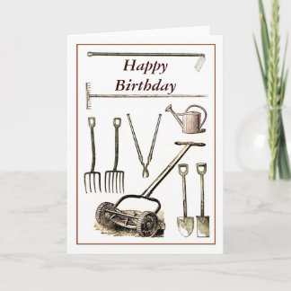 Old Tools Card