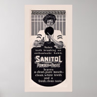 Old Tooth Paste Poster