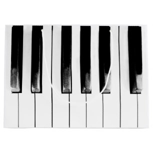 Old Torn Piano Keys Cool Fun Large Gift Bag