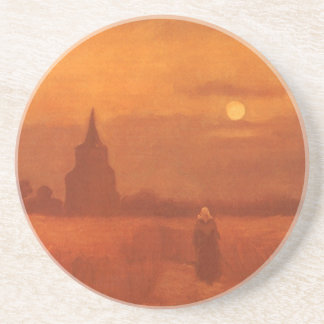 Old Tower in the Fields by Vincent van Gogh Coaster