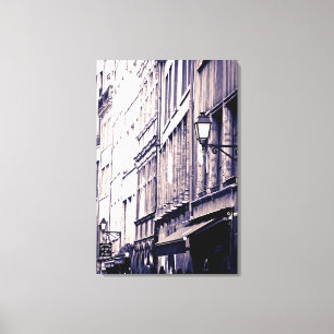 Old Town Buildings, France Canvas Print