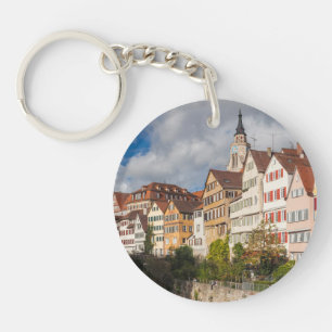 Old Town Buildings   Germany Key Ring