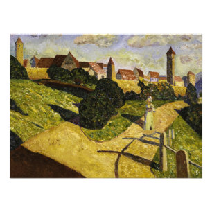 Old Town II by Wassily Kandinsky Photo Print