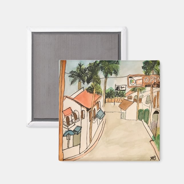 Old Town La Quinta Magnet (Front/Back)
