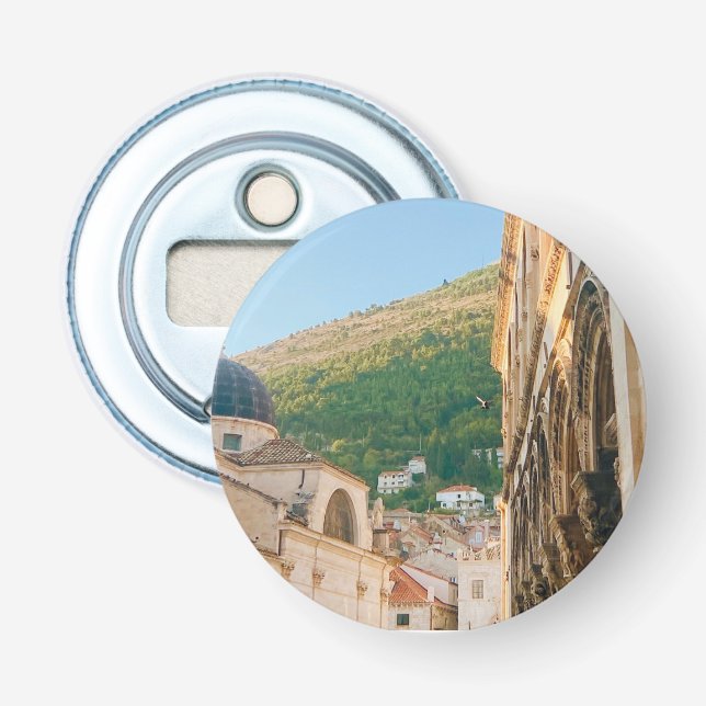 Old town of Dubrovnik  Bottle Opener (Front)