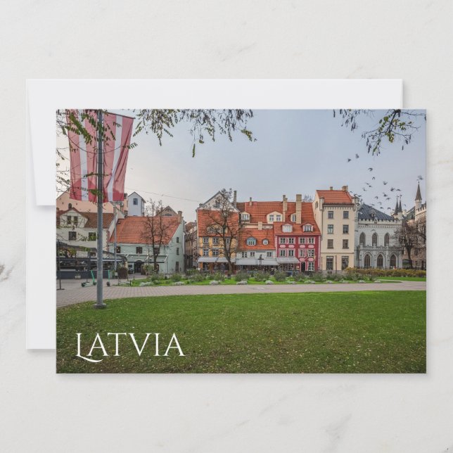 Old town of Riga in autumn (Front)