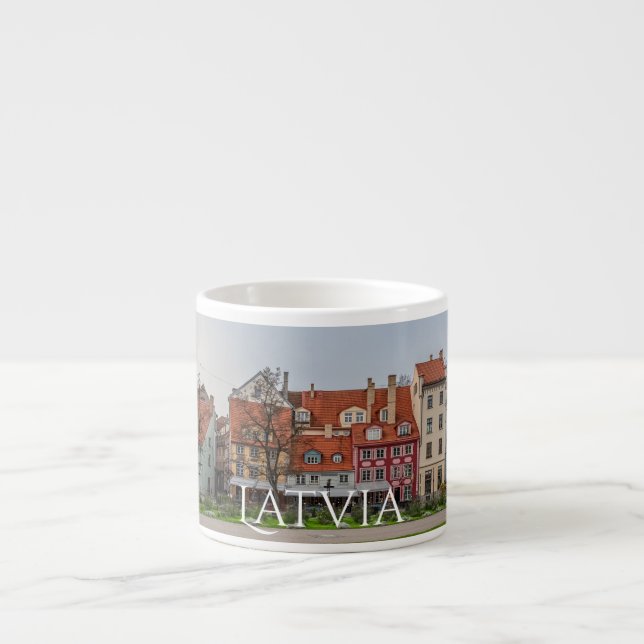 Old town of Riga in autumn Espresso Cup (Front)