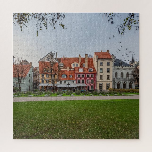 Old town of Riga in autumn Jigsaw Puzzle (Vertical)