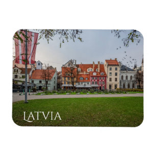 Old town of Riga in autumn Magnet