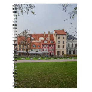 Old town of Riga in autumn Notebook