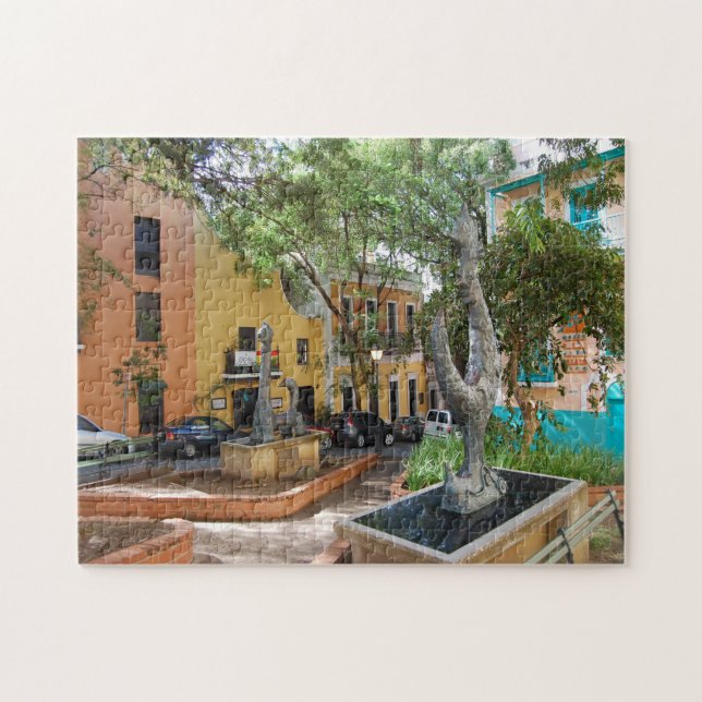 Old Town Puerto Rico. Jigsaw Puzzle (Horizontal)
