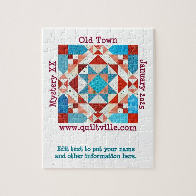 Old Town Puzzle  (Vertical)