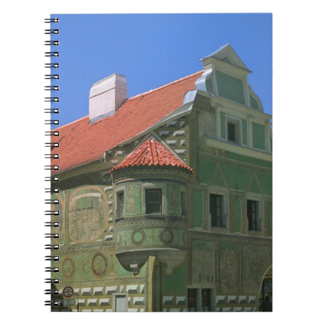 Old town square surrounded by 16th-century 2 notebook (Front)