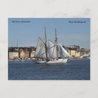 Old Town, Stockholm, Photo Ola ... Postcard