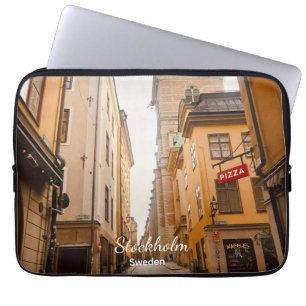 Old Town, Stockholm, Sweden Souvenir Laptop Sleeve
