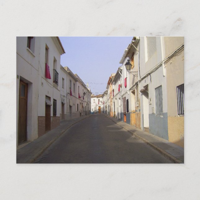 Old town street. Spain. Postcard (Front)