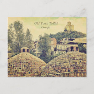 Old Town Tbilisi, Georgia - postcard