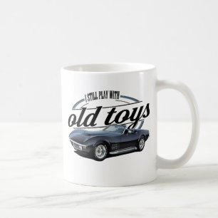 old toys black vette coffee mug