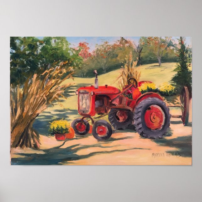 Old Tractor and New Bounty Poster (Front)