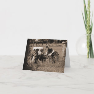 Old Tractor Card