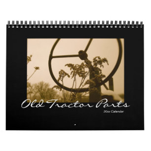 Old Tractor Parts Calendar: Customise Year Calendar