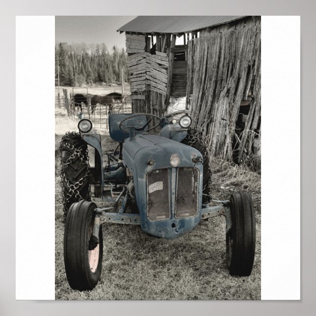 old tractor poster (Front)